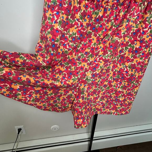 London Times Floral Romper!-size 16 women‎ one piece flutter sleeve light summer - Picture 4 of 6